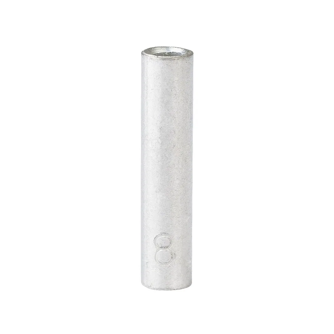 242130 – ANCOR Wire Terminal End, Butt Connector 8 Gauge Wire Tinned Copper Vinyl Insulation Pack Of 25